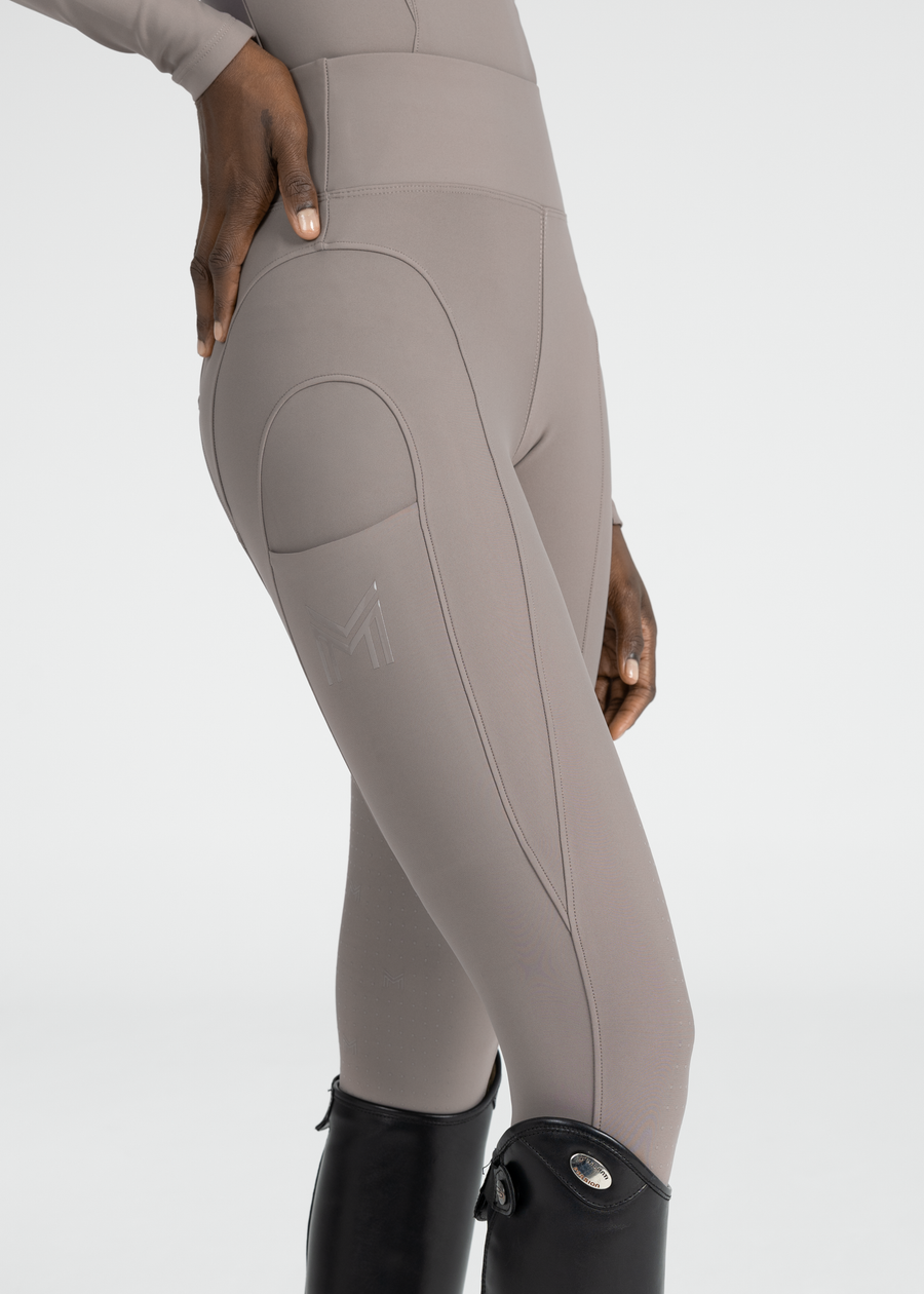 Outline Riding Leggings (Taupe)