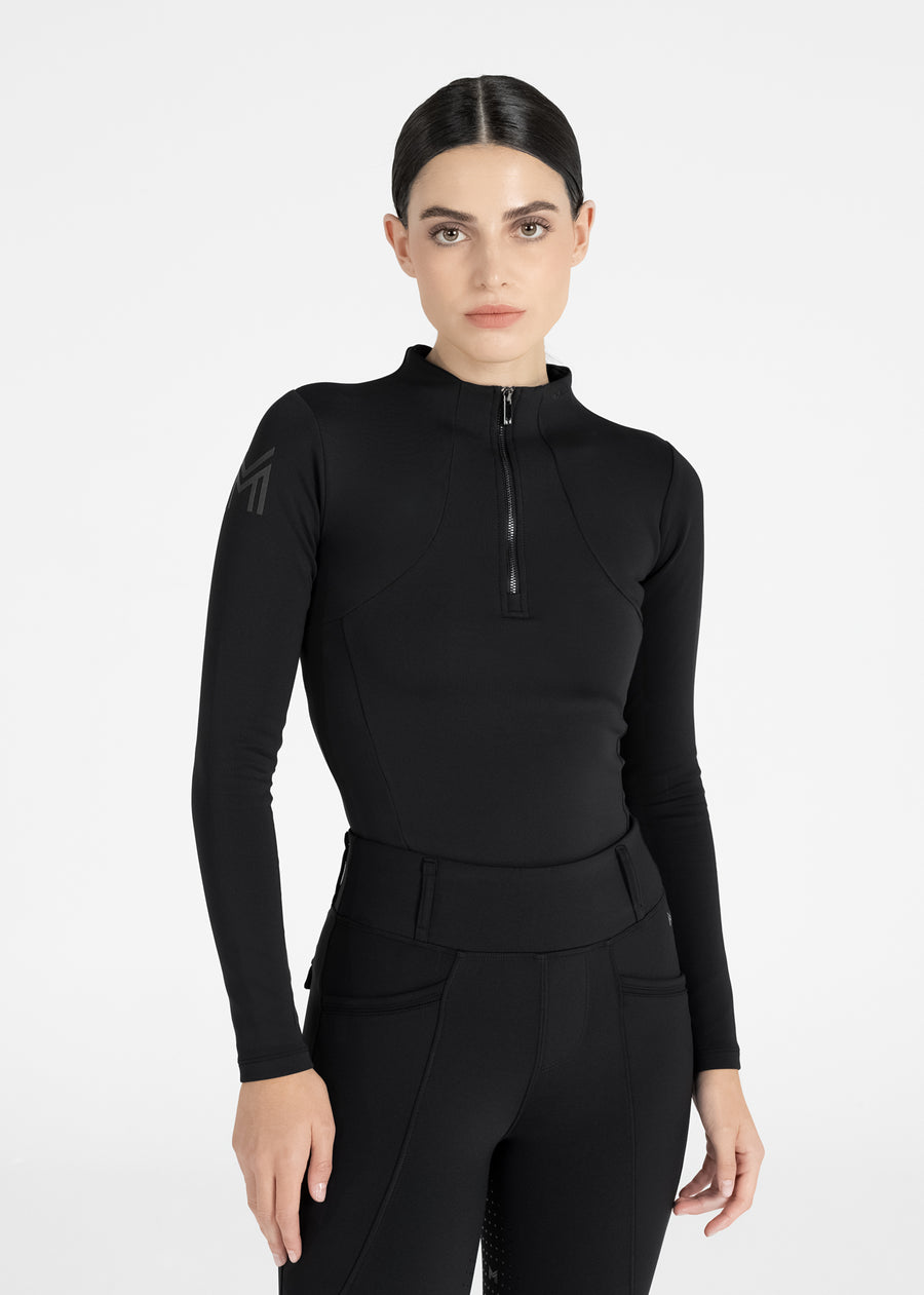 Winter Long Sleeve Base Layer (Black)