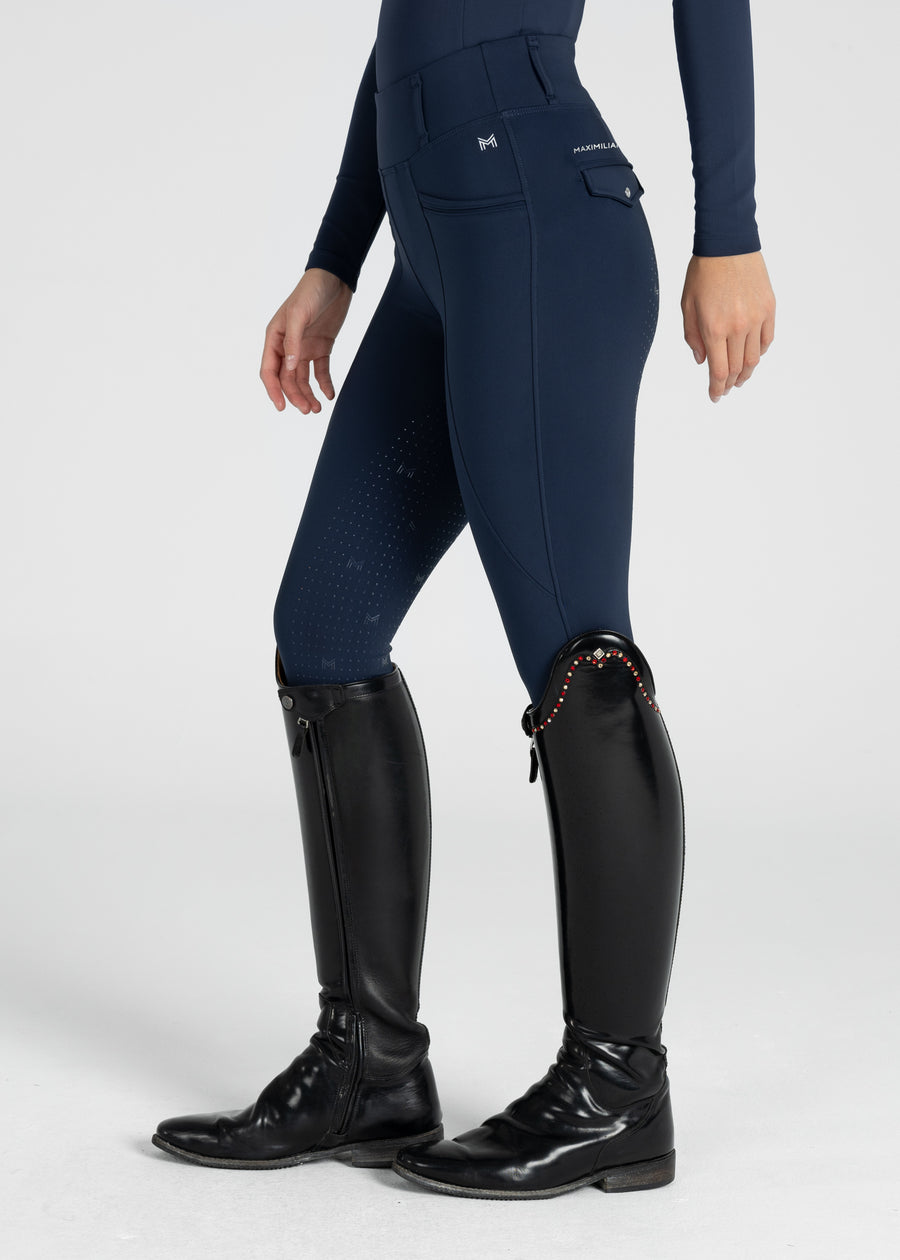 Winter Pro Riding Leggings (Navy)