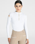 Winter Long Sleeve Base Layer (White/Gold)