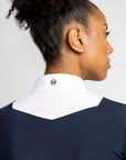 Long Sleeve Sienna Show Shirt (Navy)