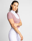 Short Sleeve Sienna Show Shirt (Rose Taupe)