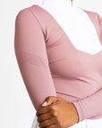 Long Sleeve Sienna Show Shirt (Rose Taupe)