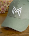 Cap (Sage Green/White)